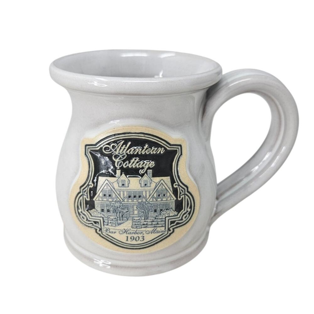 Hand-thrown Ceramic Mug Deneen Pottery Atlantern Cottage Bar Harbor Maine